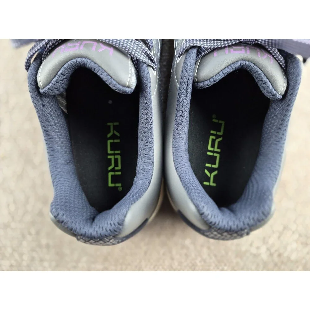 Kuru Quantum 2 Sneakers Women's Sz 12M Pewter-Night Sky Gray Shoes Hiking Trail